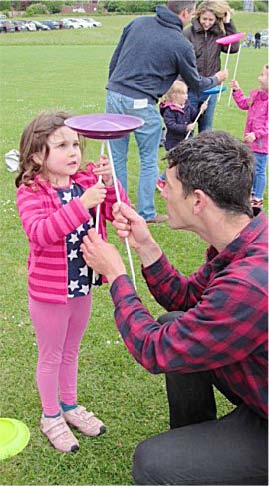 FAMILIES TOOK UP THE CHALLENGE OF MAY DARE