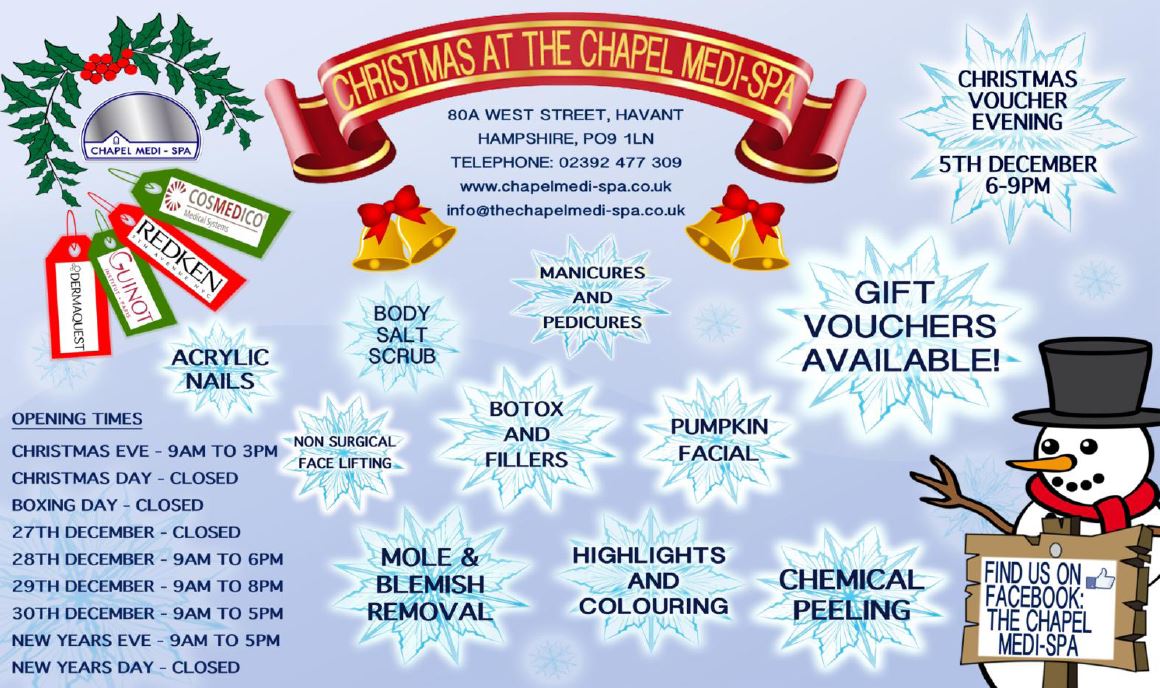 Christmas Opening Times