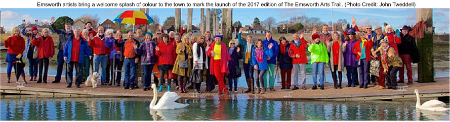 EMSWORTH ARTISTS SPLASH OF COLOUR