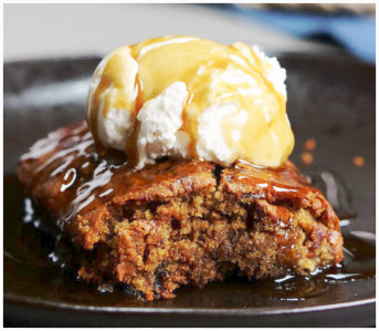 Sticky Toffee Fruit Pudding