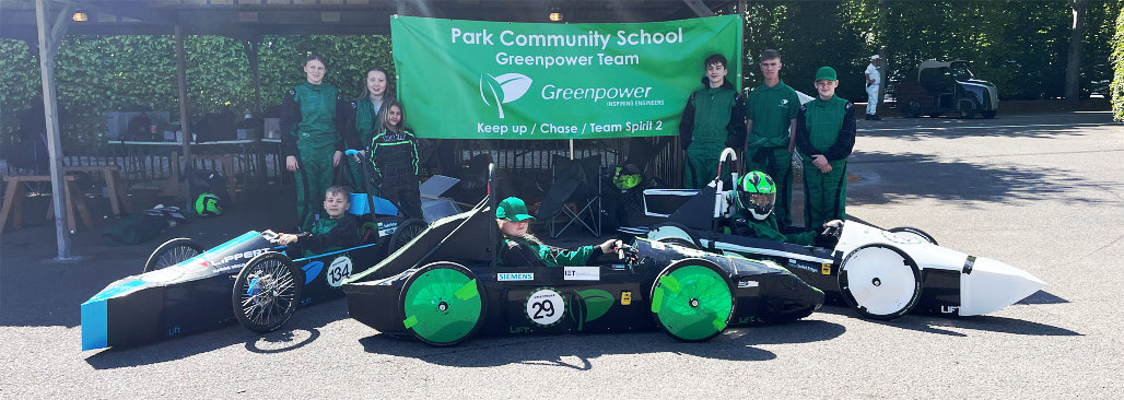 Green powered racing