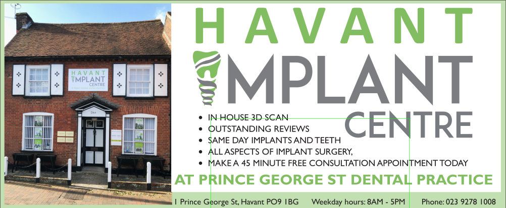 Havant Implant Centre banner