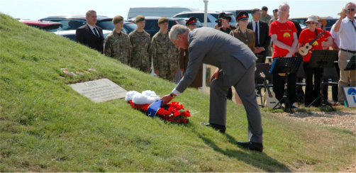 HRH Visits COPP