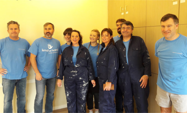 Lockheed Martin volunteers