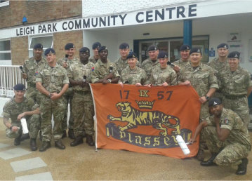 Op volunteers at Leigh Park Community Centre