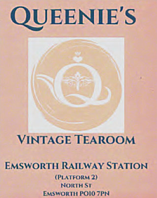 Queenie's Tearoom advert