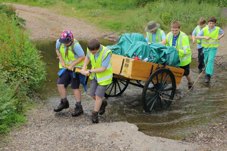 group as part of its community programme. Together with the Waterlooville Menâ€™s Shed and a substantial contribution by J F Goodwillies the timber merchants, we are delighted that the Scouts are a