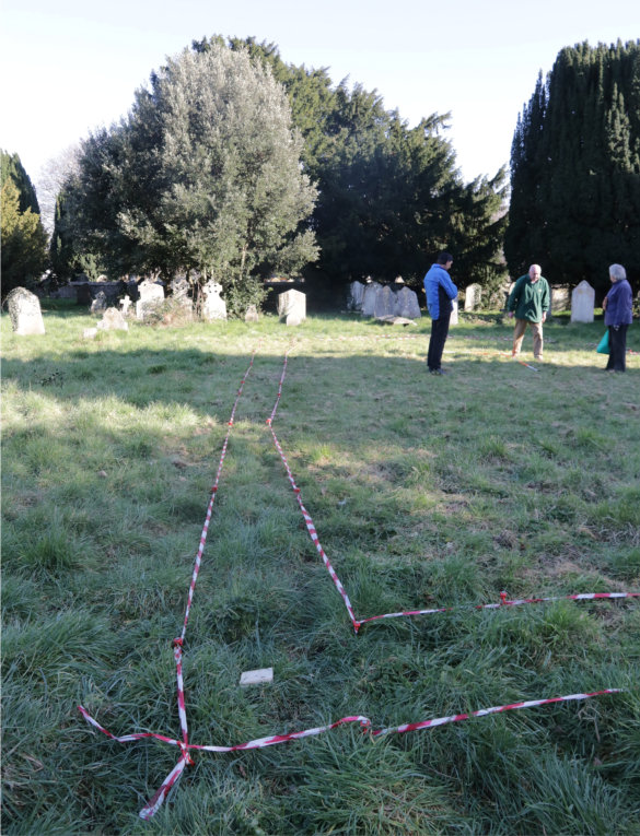 Cemetery Dig Reavels Site of St Faiths Mortuary