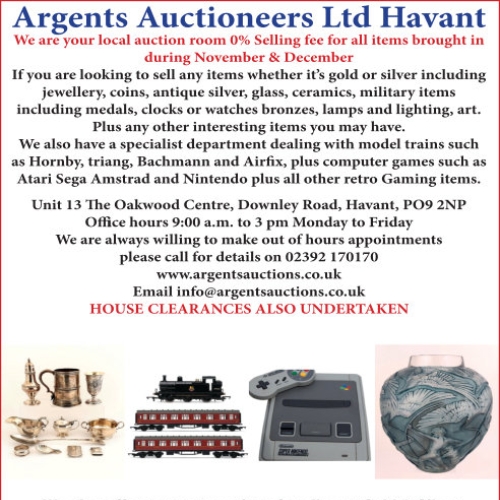 Argents Auctioneers Ltd Havant advert