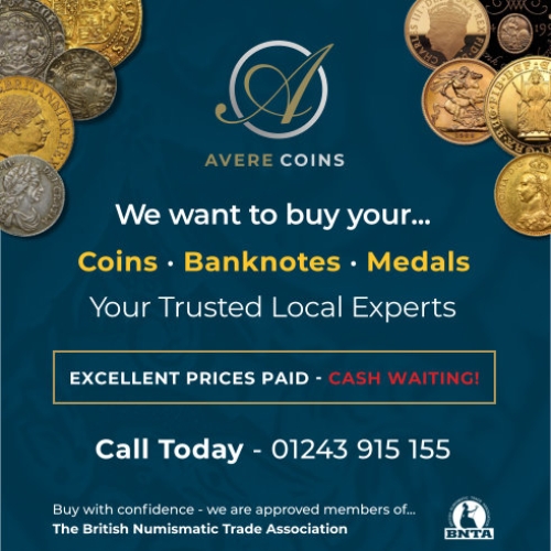 AVERE COINS advert