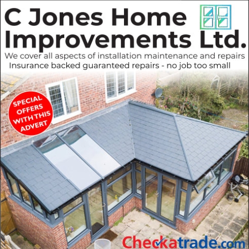 C Jones Home Improvements Ltd. advert