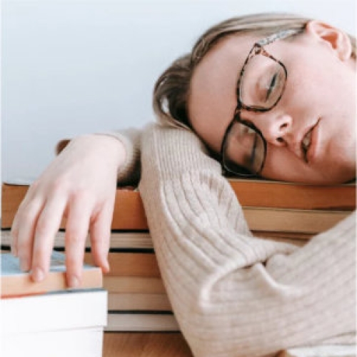 Sleeping woman