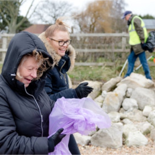 Emsworth volunteers clean up
