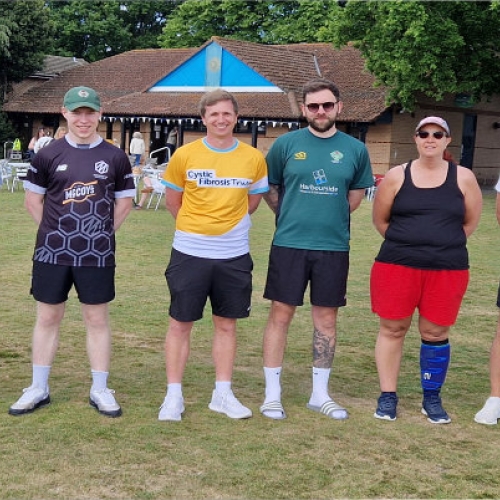 Emsworth Cricketers support Cystic Fibrosis Trust