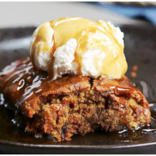 Sticky Toffee Fruit Pudding
