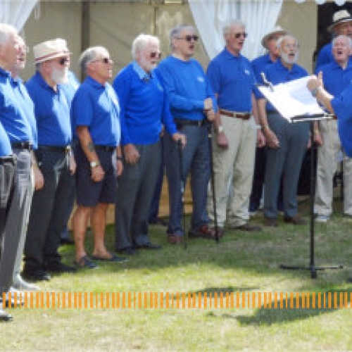Performing at the Emsworth Show