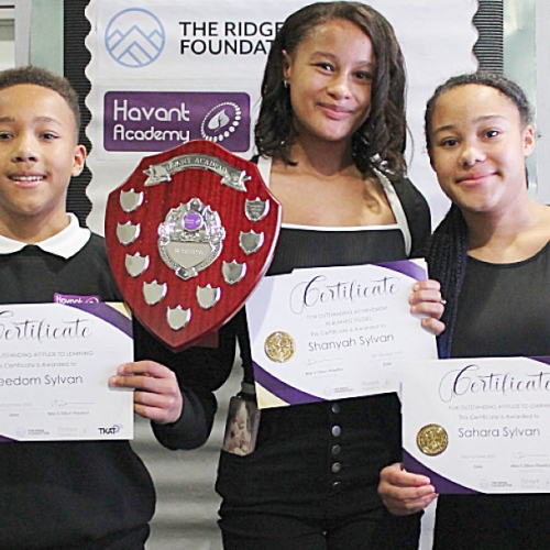 HAVANT ACADEMY CELEBRATES STUDENTS OUTSTANDING RESULTS