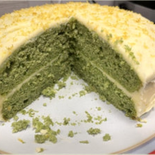 Nettle and Lemon Cake