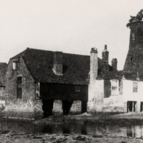 Old photo of Havant Mill