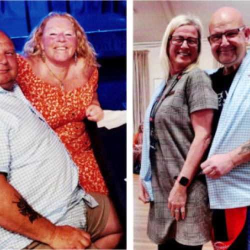 Andy's slimming success