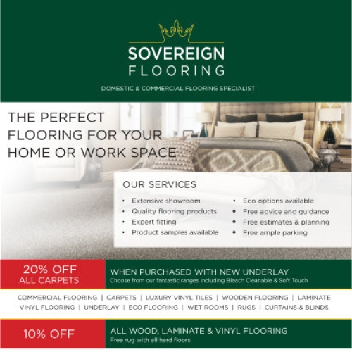 SOVEREIGN FLOORING advert