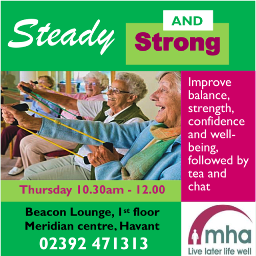 Steady and Strong advert