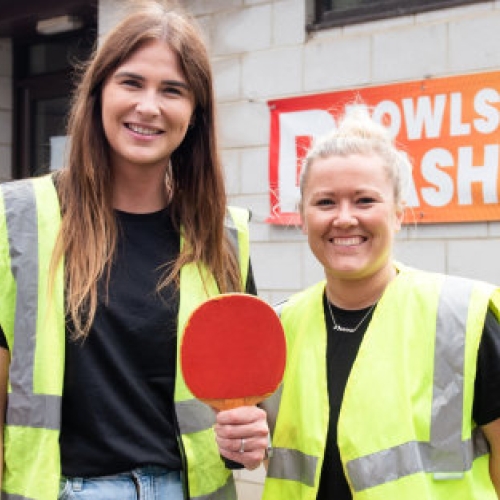 Volunteers help out at Hayling Island Family Fun Day