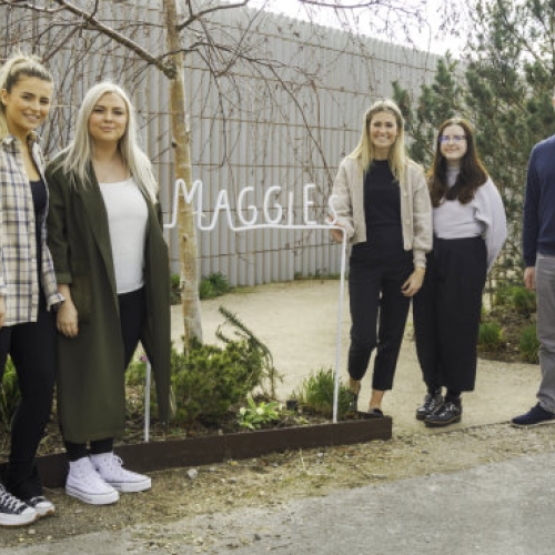 Volunteers Support Cancer Charity