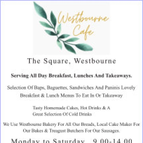 Westbourne Cafe advert